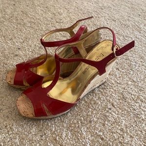 WOMENS ENZO ANGIOLINI RED HEEL